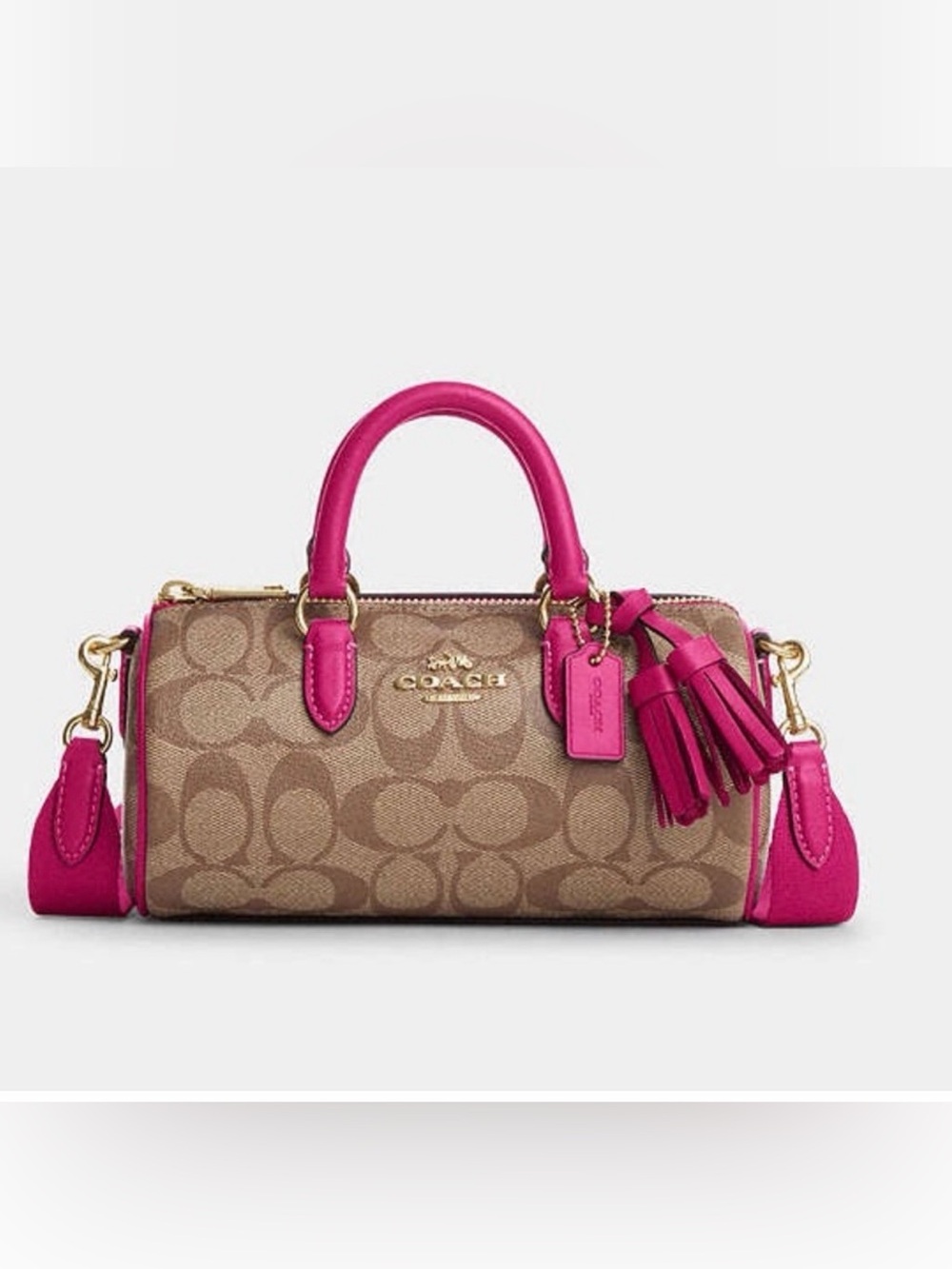 Coach Lacey Crossbody In Signature Canvas